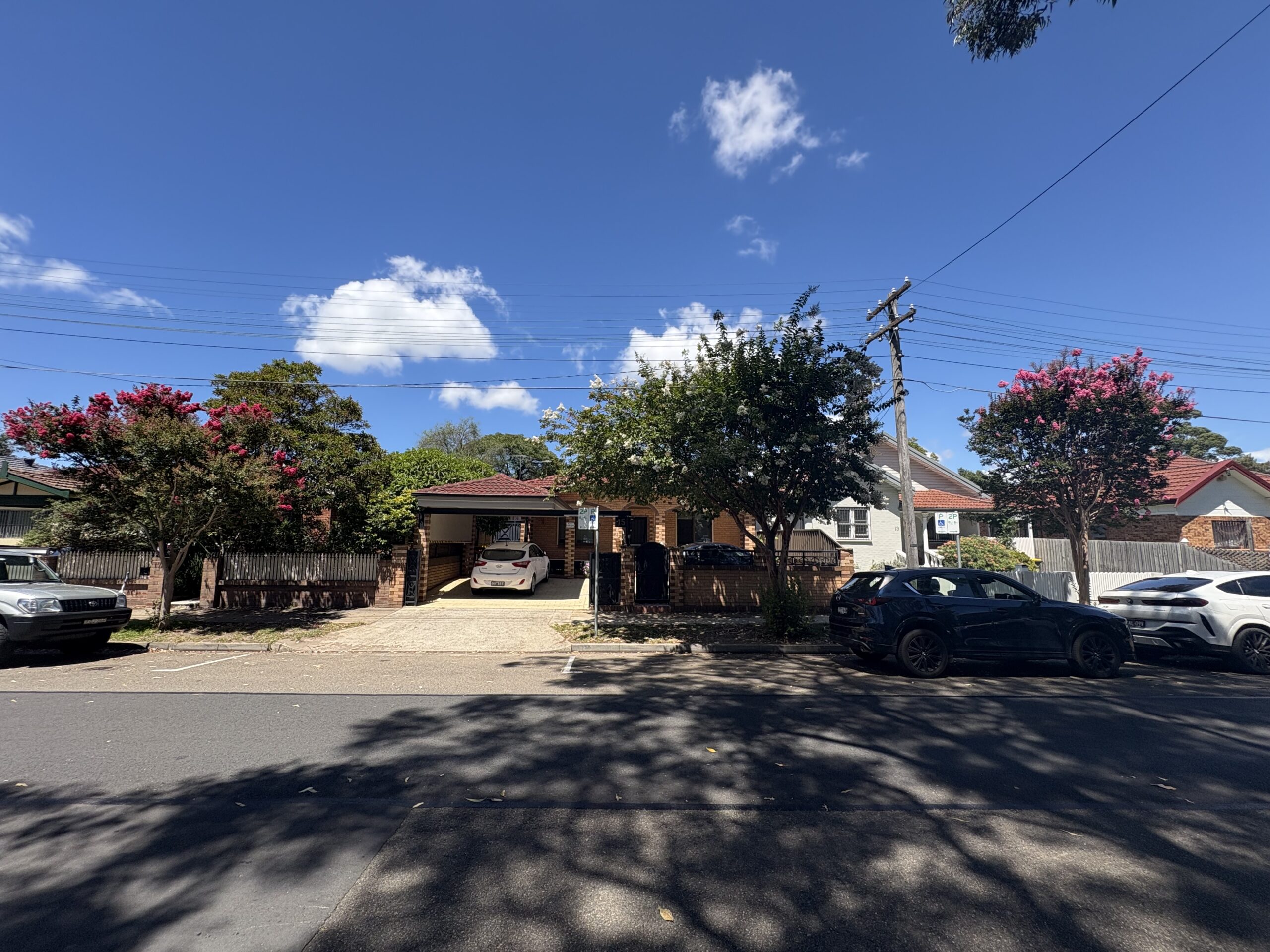 Harcourt West Front Aspect Front view of a residential home in Roseberry.